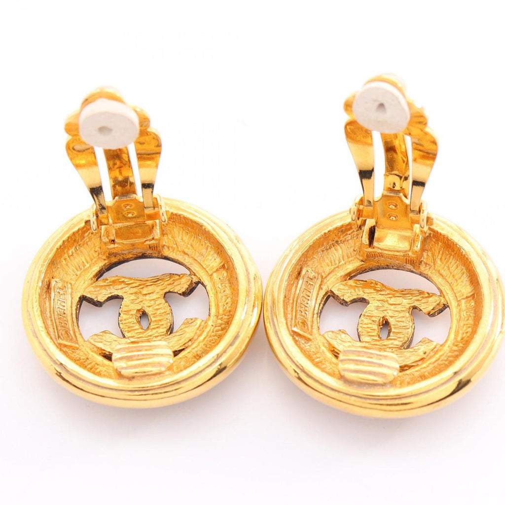 Chanel Earrings CC Logo — view 7
