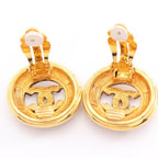 Chanel Earrings CC Logo — view 7