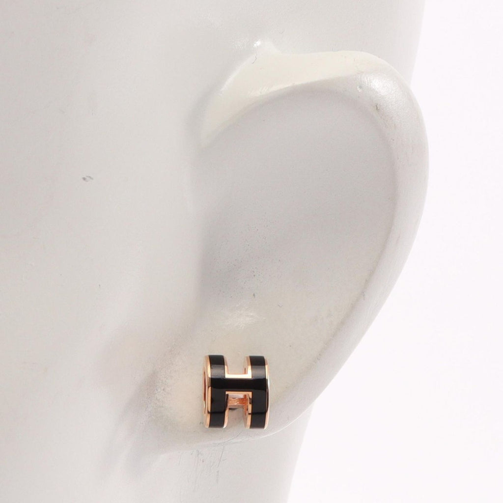Hermes Earrings Mini Pop Black — view 4