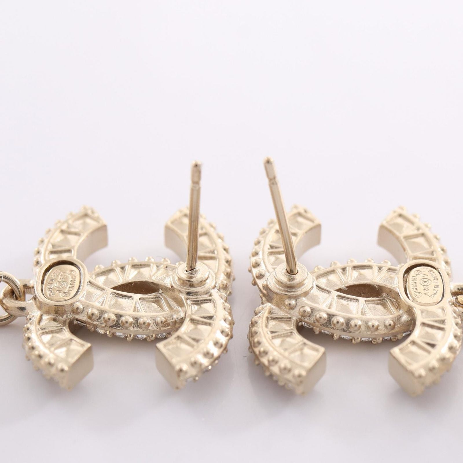 Chanel Earrings CC Logo — view 5