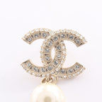 Chanel Earrings CC Logo — view 6