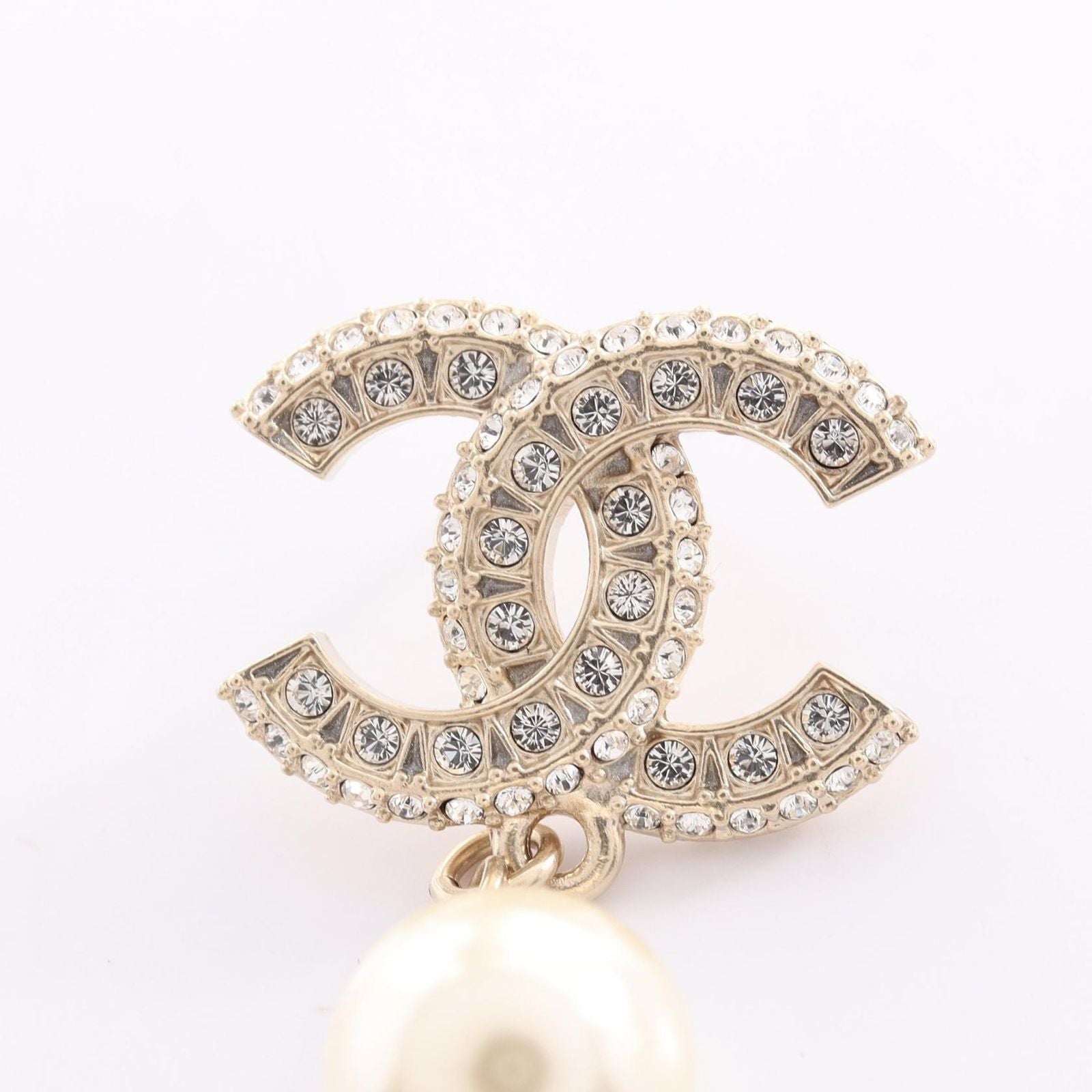 Chanel Earrings CC Logo — view 6