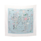 Hermes Scarf Carre 90 Brides de Gala en Fleurs Multicolor Silk