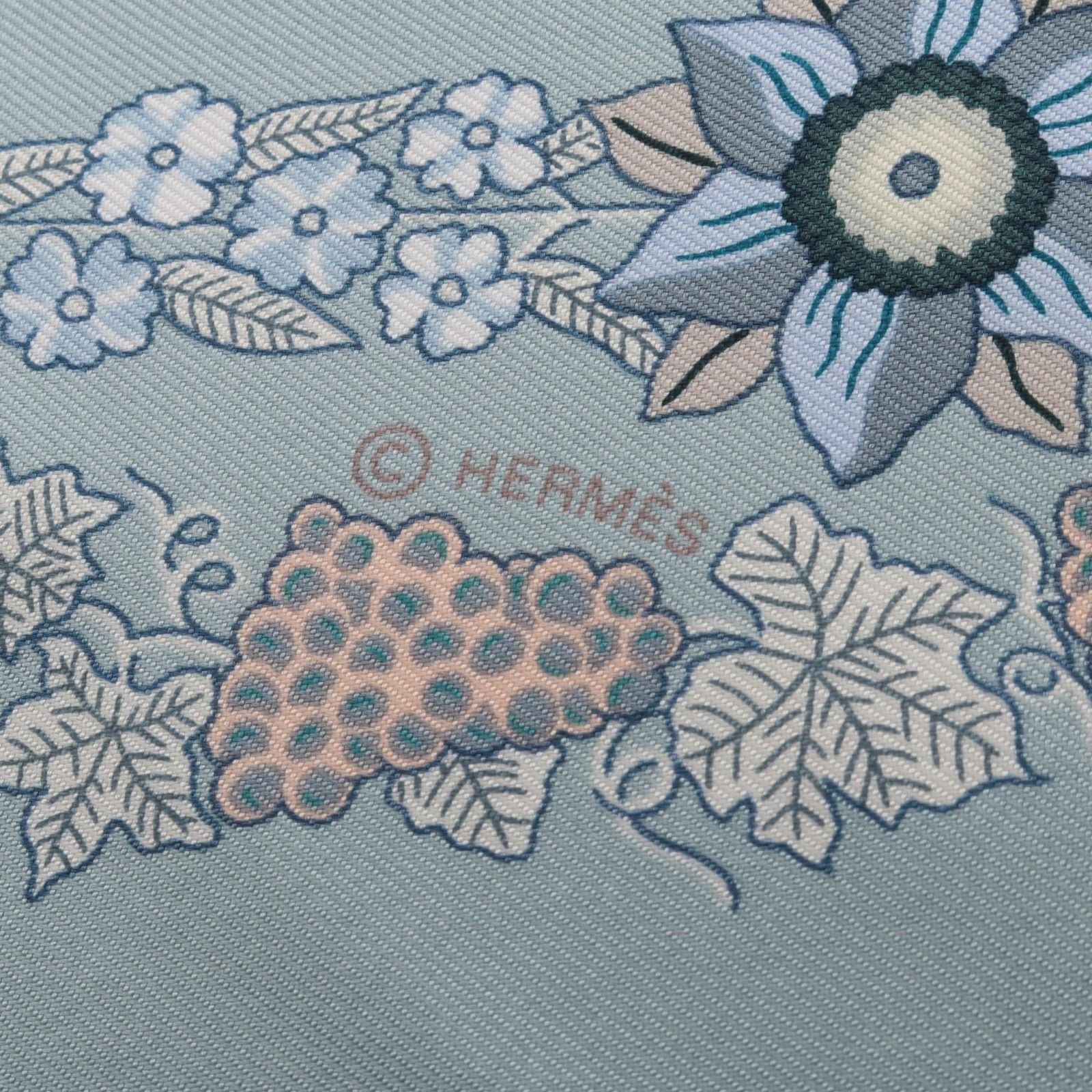 Hermes Scarf Carre 90 Brides de Gala en Fleurs Multicolor Silk — view 2