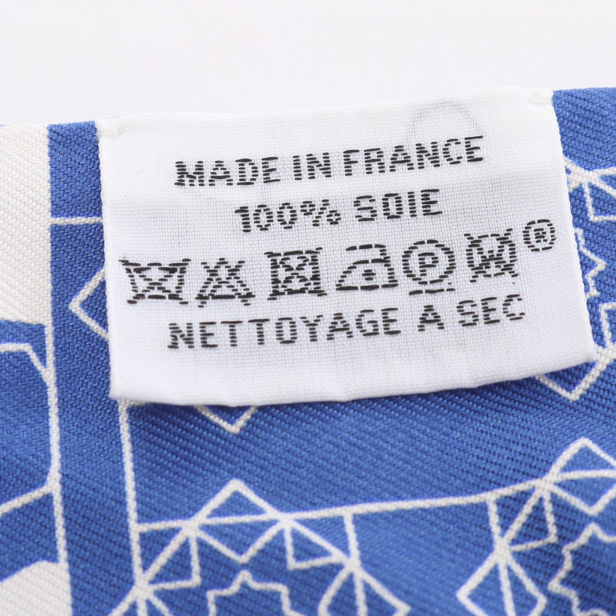 Hermes Scarf Twilly la Danse Des Amazones Ribbon Blue Silk la Des — view 5