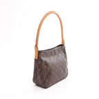 Louis Vuitton Shoulder Bag Looping MM Monogram Canvas Leather — view 2