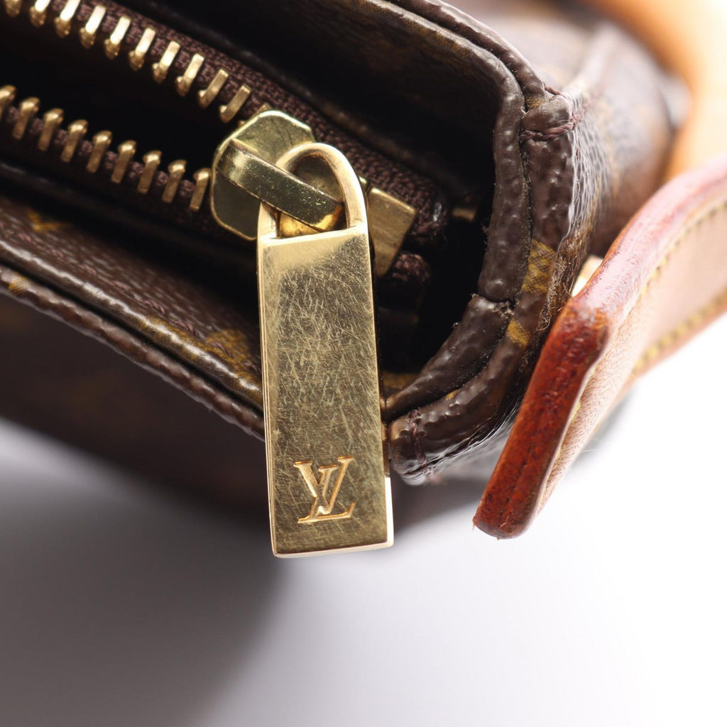 Louis Vuitton Shoulder Bag Looping MM Monogram Canvas Leather — view 7