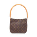 Louis Vuitton Shoulder Bag Looping MM Monogram Canvas Leather