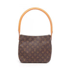 Louis Vuitton Shoulder Bag Looping MM Monogram Canvas Leather