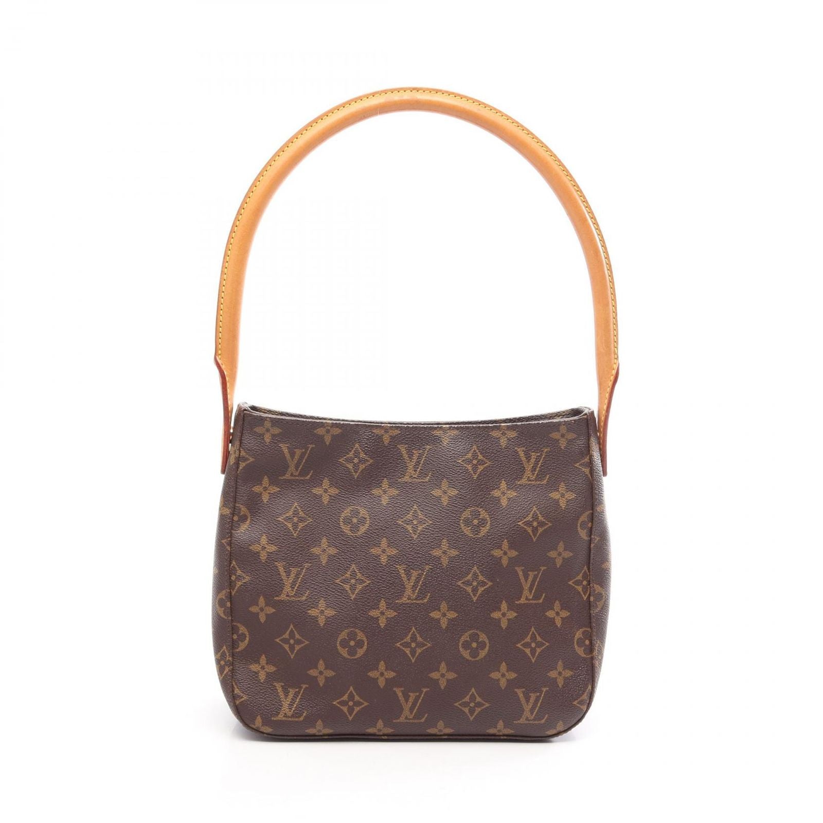 Louis Vuitton Shoulder Bag Looping MM Monogram Canvas Leather