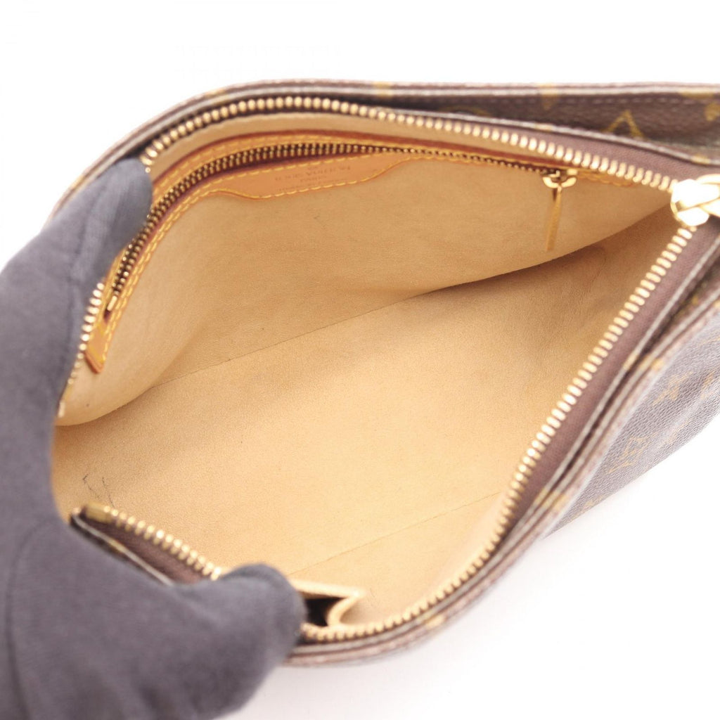 Louis Vuitton Shoulder Bag Looping MM Monogram Canvas Leather — view 3