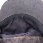 Hermes Cap Embroidery 59 Fabric Denim Cap Hat — view 6