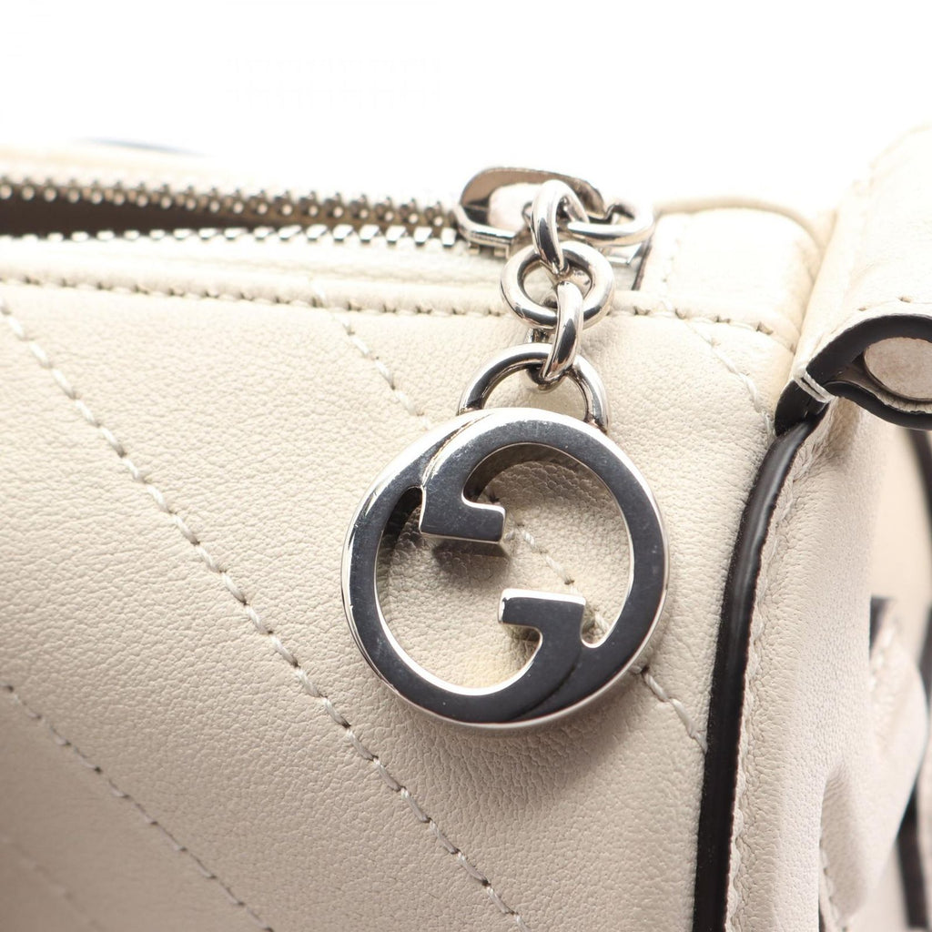 Gucci Shoulder Bag Blondie Ivory Leather D Mini — view 7