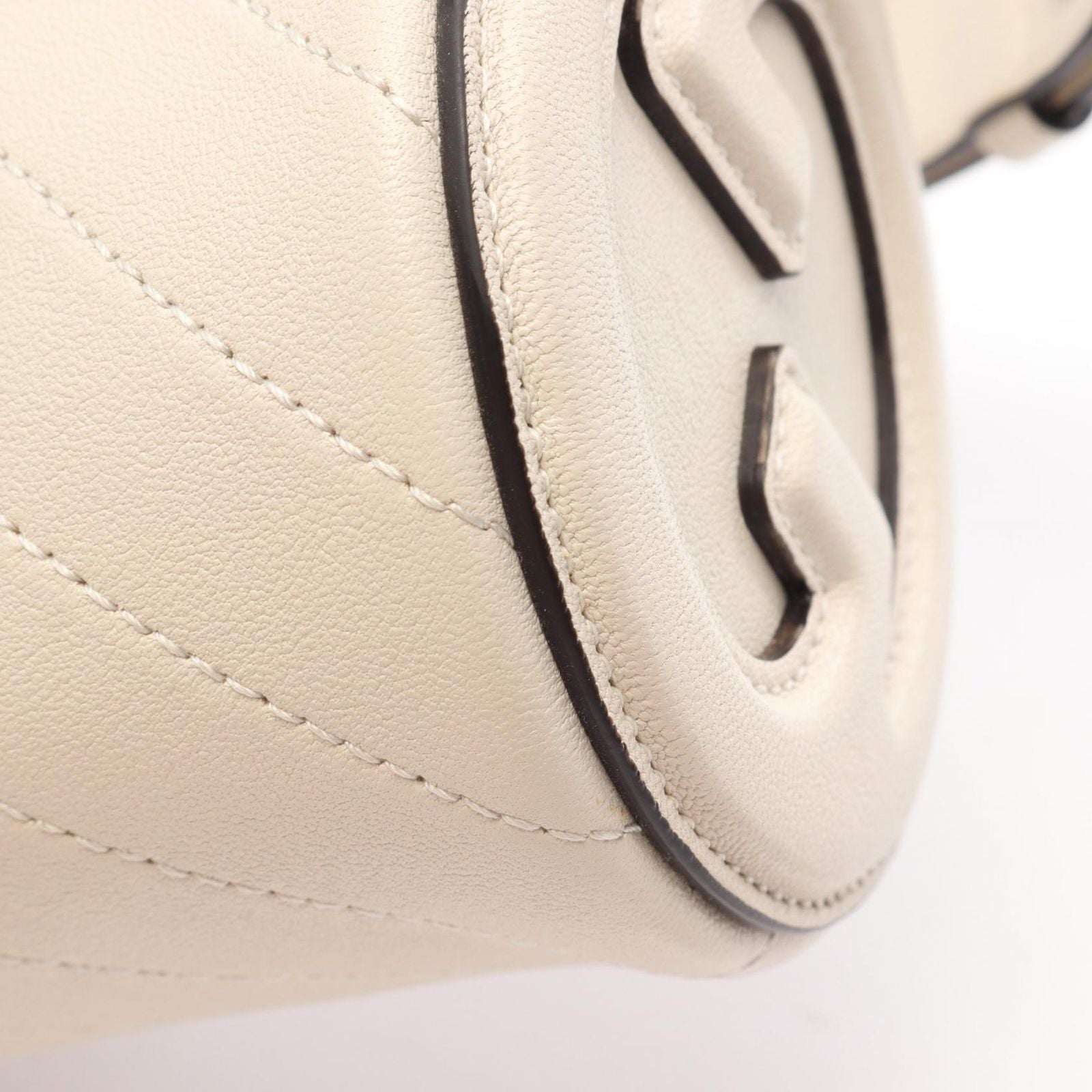 Gucci Shoulder Bag Blondie Ivory Leather D Mini — view 6
