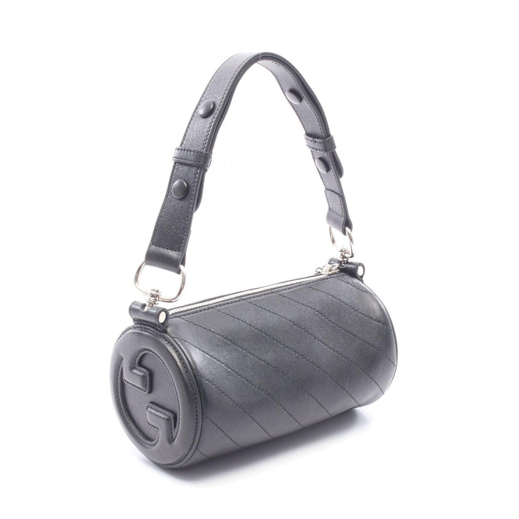 Gucci Shoulder Bag Blondie Black Leather Di Mini — view 2