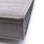 Saint Laurent Paris Shoulder Bag Kate Monogram Croco — view 7