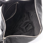 Prada Shoulder Bag Vitello Daino Triangle Black Leather — view 3