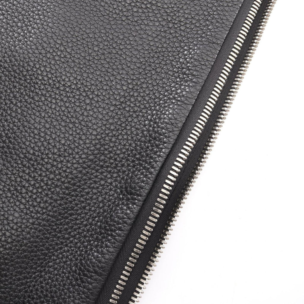 Prada Shoulder Bag Vitello Daino Triangle Black Leather — view 5