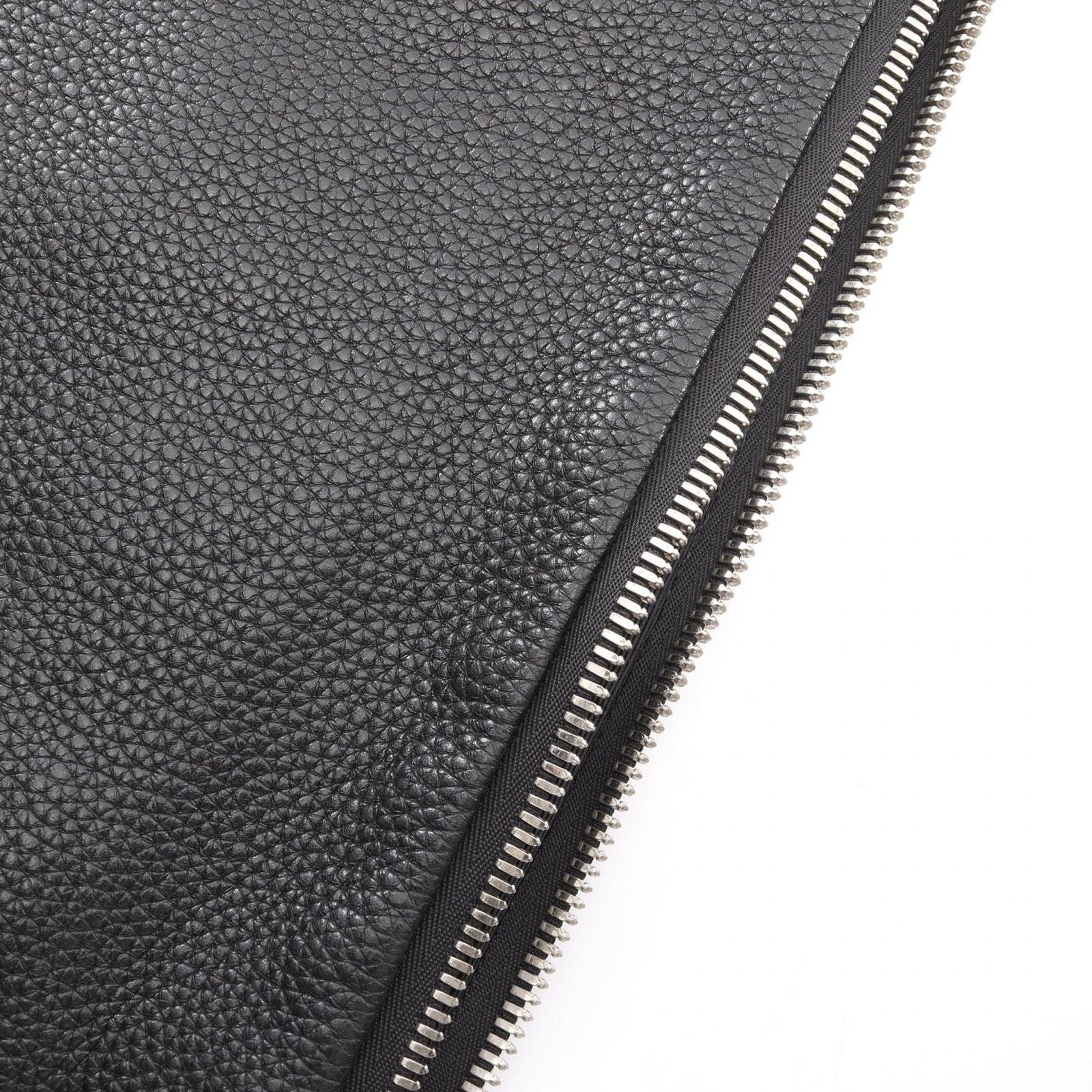 Prada Shoulder Bag Vitello Daino Triangle Black Leather — view 5