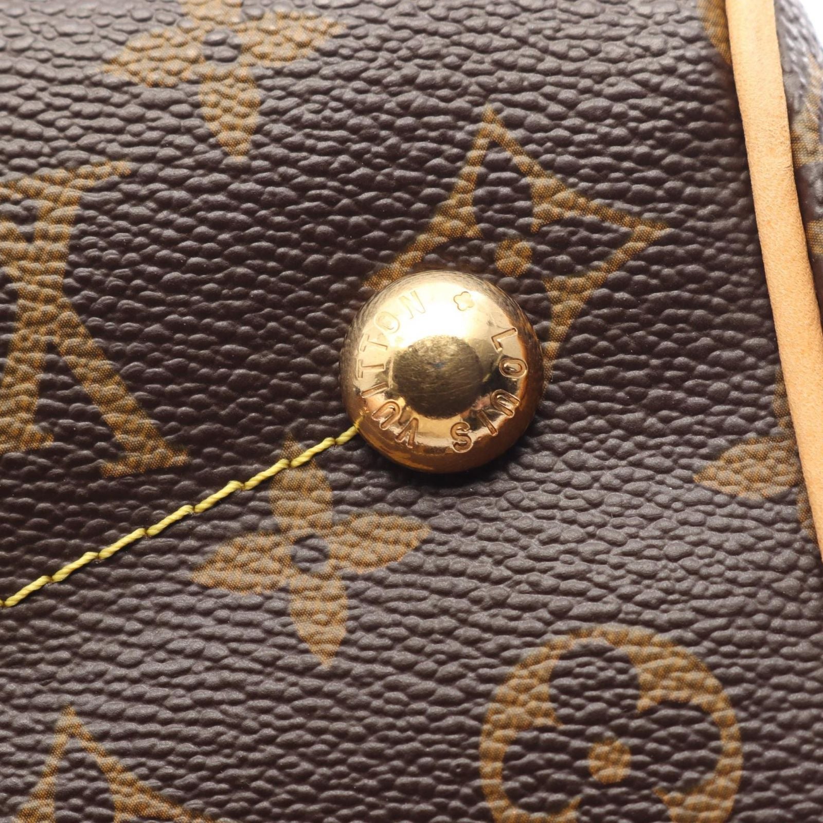 Louis Vuitton Tivoli PM Monogram Canvas Leather Handbag — view 8