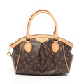 Louis Vuitton Tivoli PM Monogram Canvas Leather Handbag