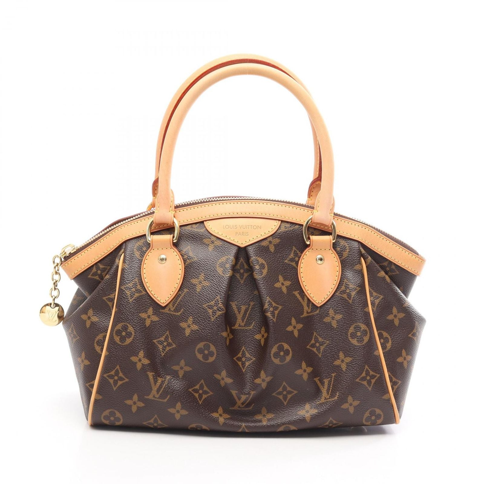 Louis Vuitton Tivoli PM Monogram Canvas Leather Handbag