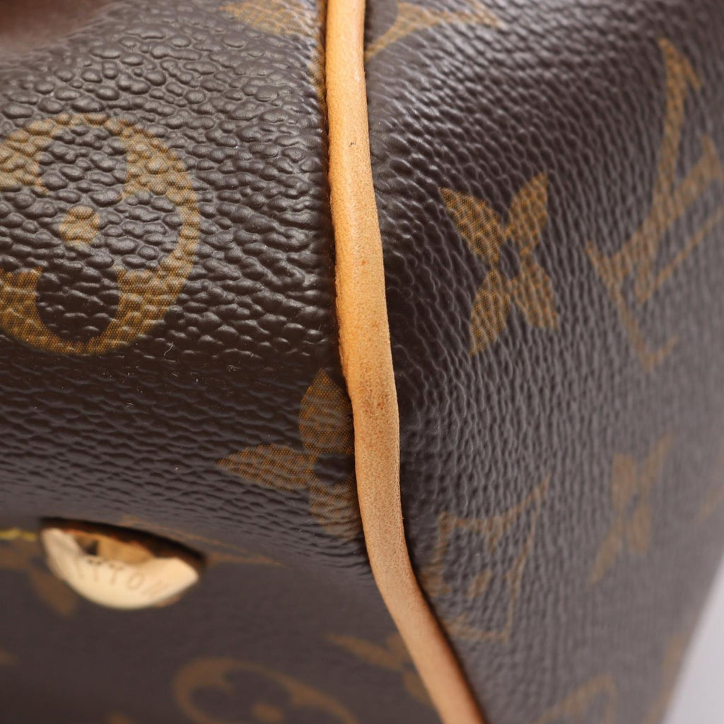 Louis Vuitton Tivoli PM Monogram Canvas Leather Handbag — view 6