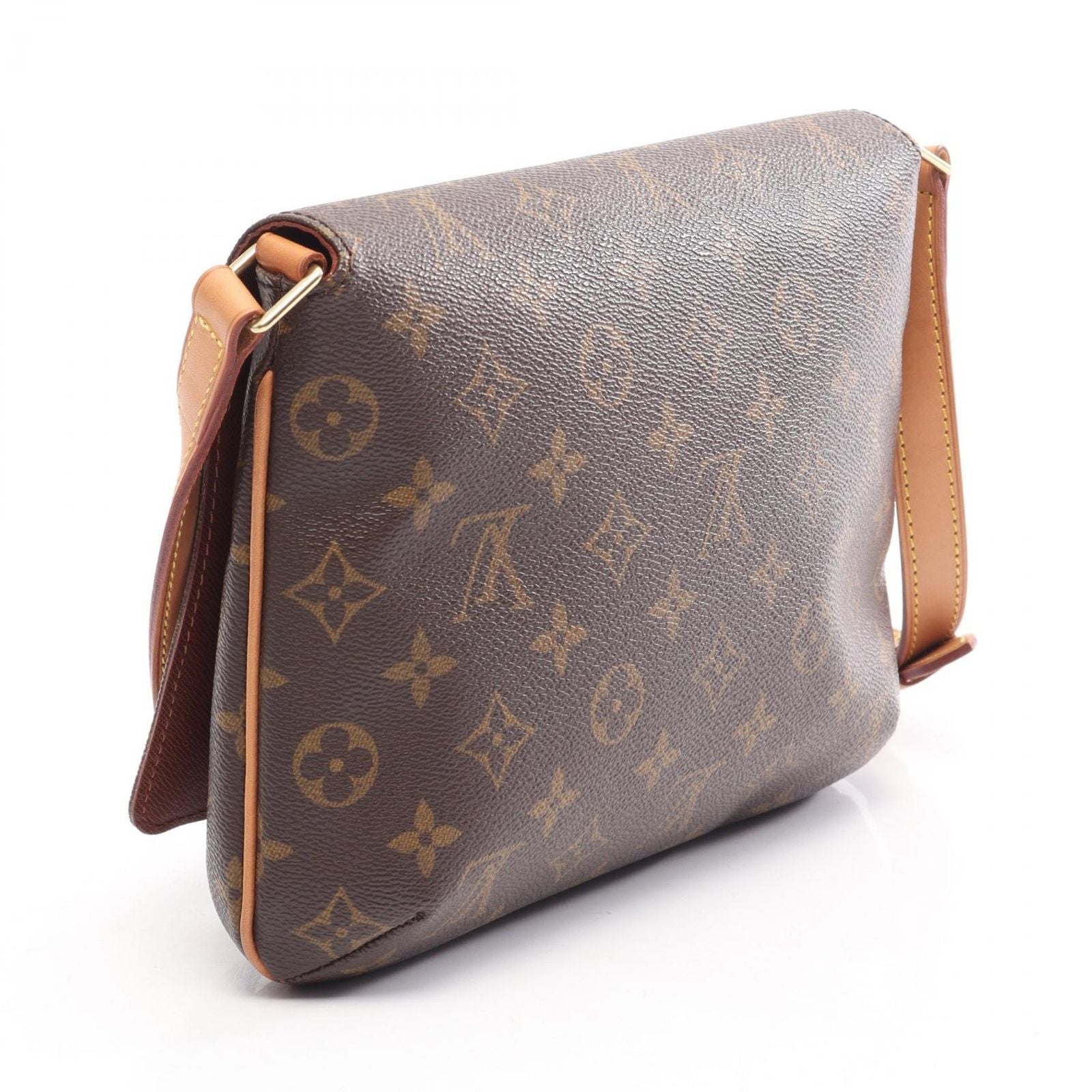 Louis Vuitton Shoulder Bag Musette Tango Short Strap Monogram Canvas Leather — view 2