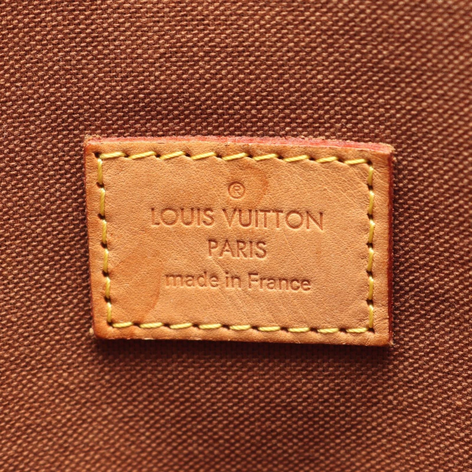 Louis Vuitton Tote Bag Cabas Beaubourg Monogram Canvas Leather — view 4