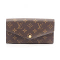 Louis Vuitton Bifold Wallet Portefeuille Sarah Monogram Canvas