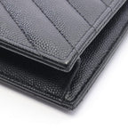 Saint Laurent Paris Shoulder Bag Monogram Envelope Black Leather Cassandra — view 6