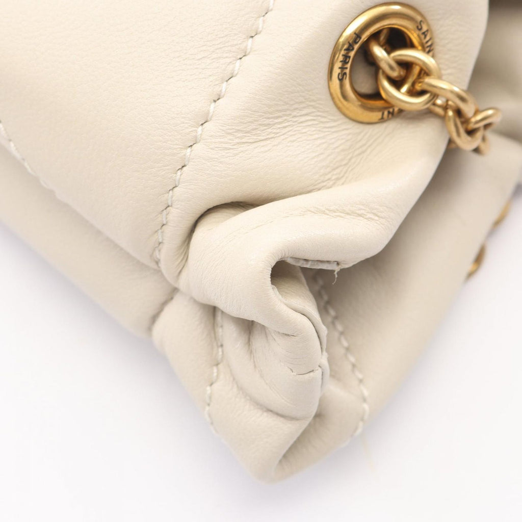 Saint Laurent Paris Shoulder Bag Jamie Ivory Leather — view 6