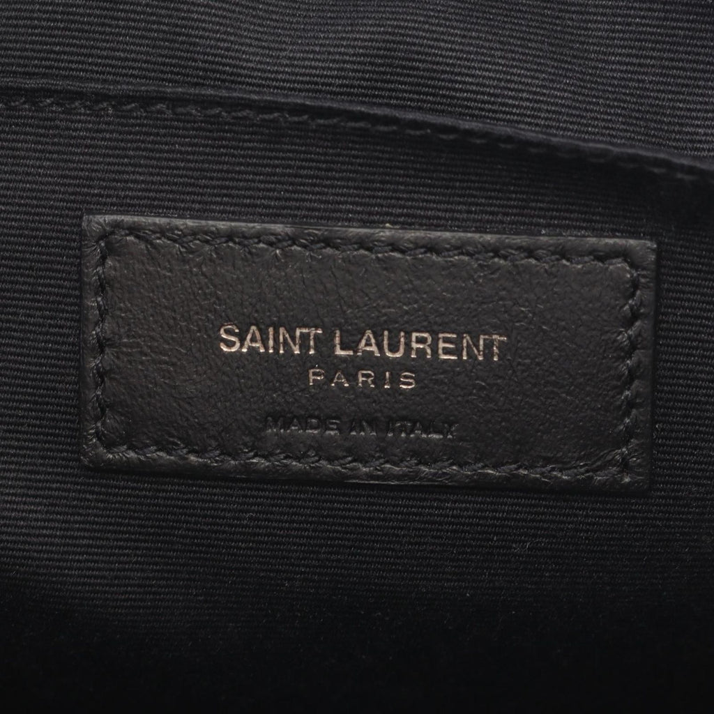 Saint Laurent Paris Shoulder Bag Lou Black Leather — view 4