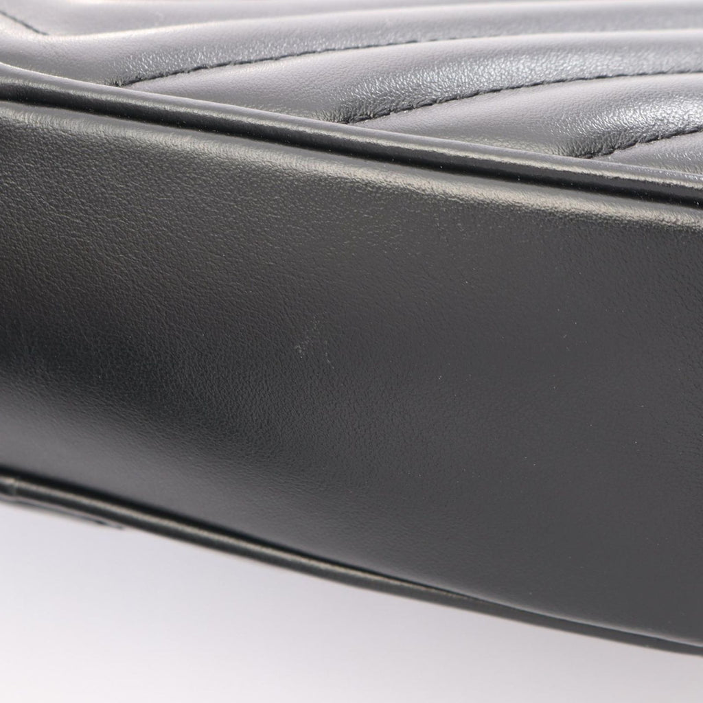 Saint Laurent Paris Shoulder Bag Lou Black Leather — view 5