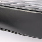 Saint Laurent Paris Shoulder Bag Lou Black Leather — view 5