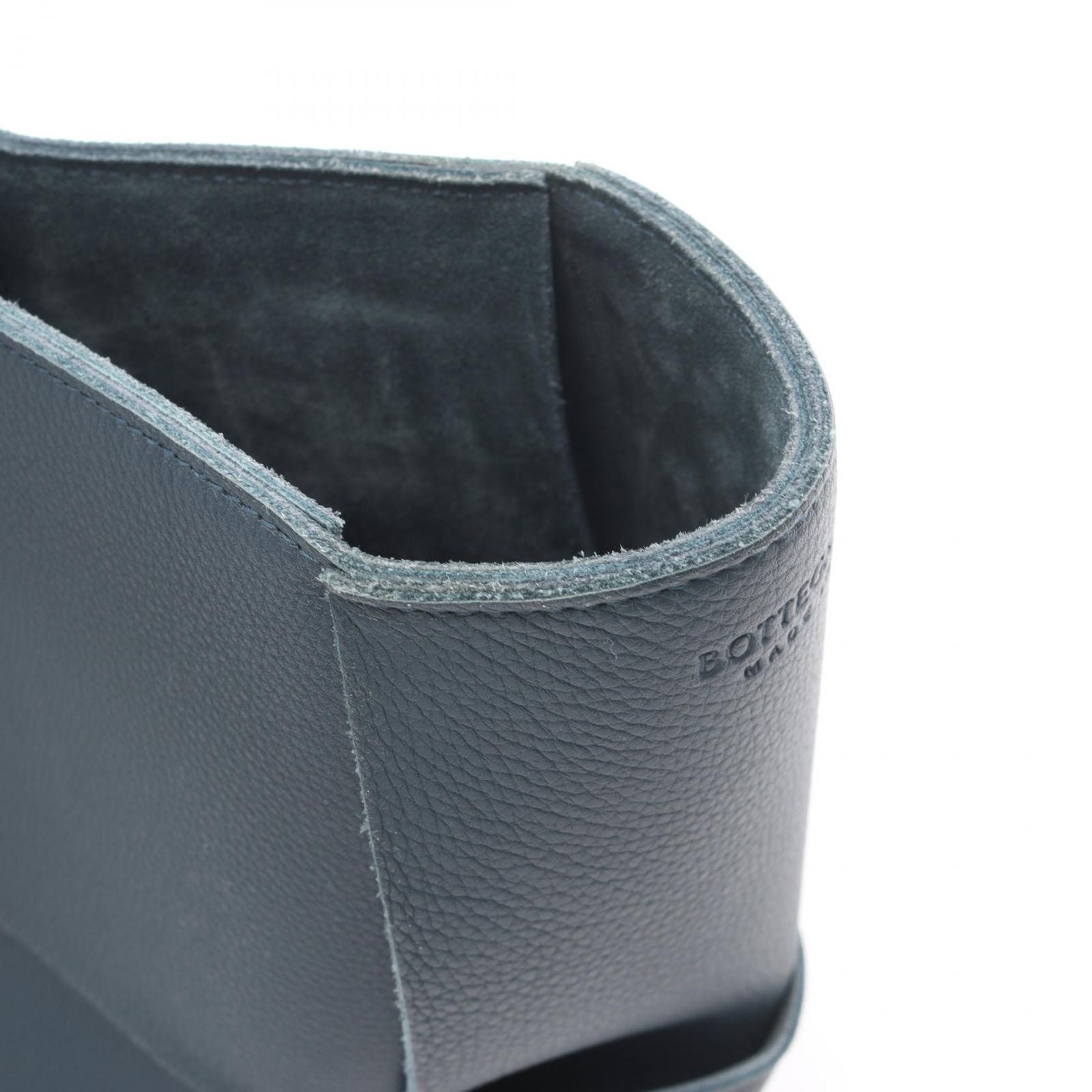 Bottega Veneta Tote Bag Arco Maxi Intrecciato Navy Leather — view 8