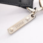 Fendi Charm Fruit Pink Yellow Black Leather Pineapple Bag — view 3