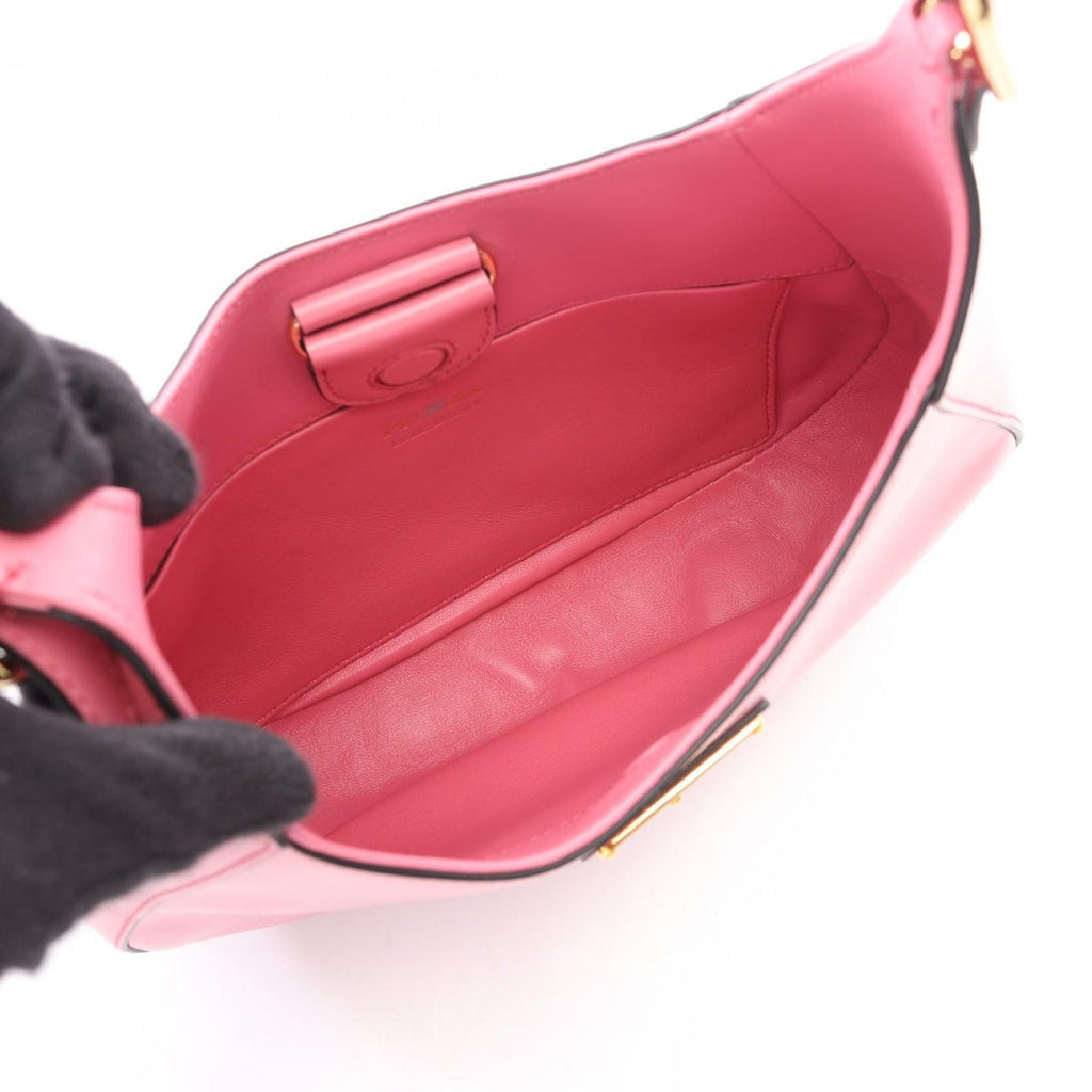 Prada Shoulder Bag Cles Pink Leather — view 3