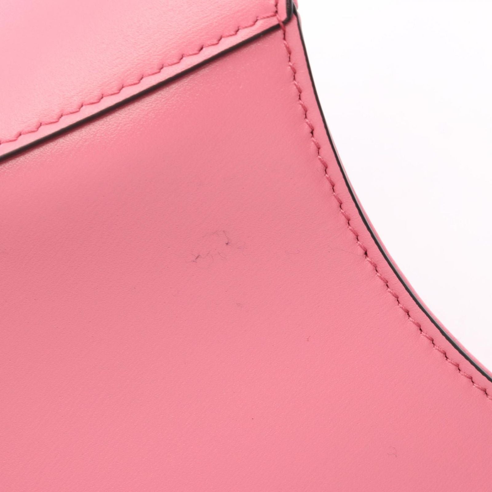 Prada Shoulder Bag Cles Pink Leather — view 7