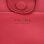 Prada Shoulder Bag Cles Pink Leather — view 4