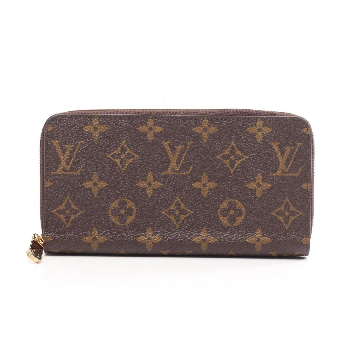 Louis Vuitton Round Wallet Zippy Monogram Rose Ballerine Canvas Leather