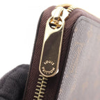 Louis Vuitton Round Wallet Zippy Monogram Rose Ballerine Canvas Leather — view 7