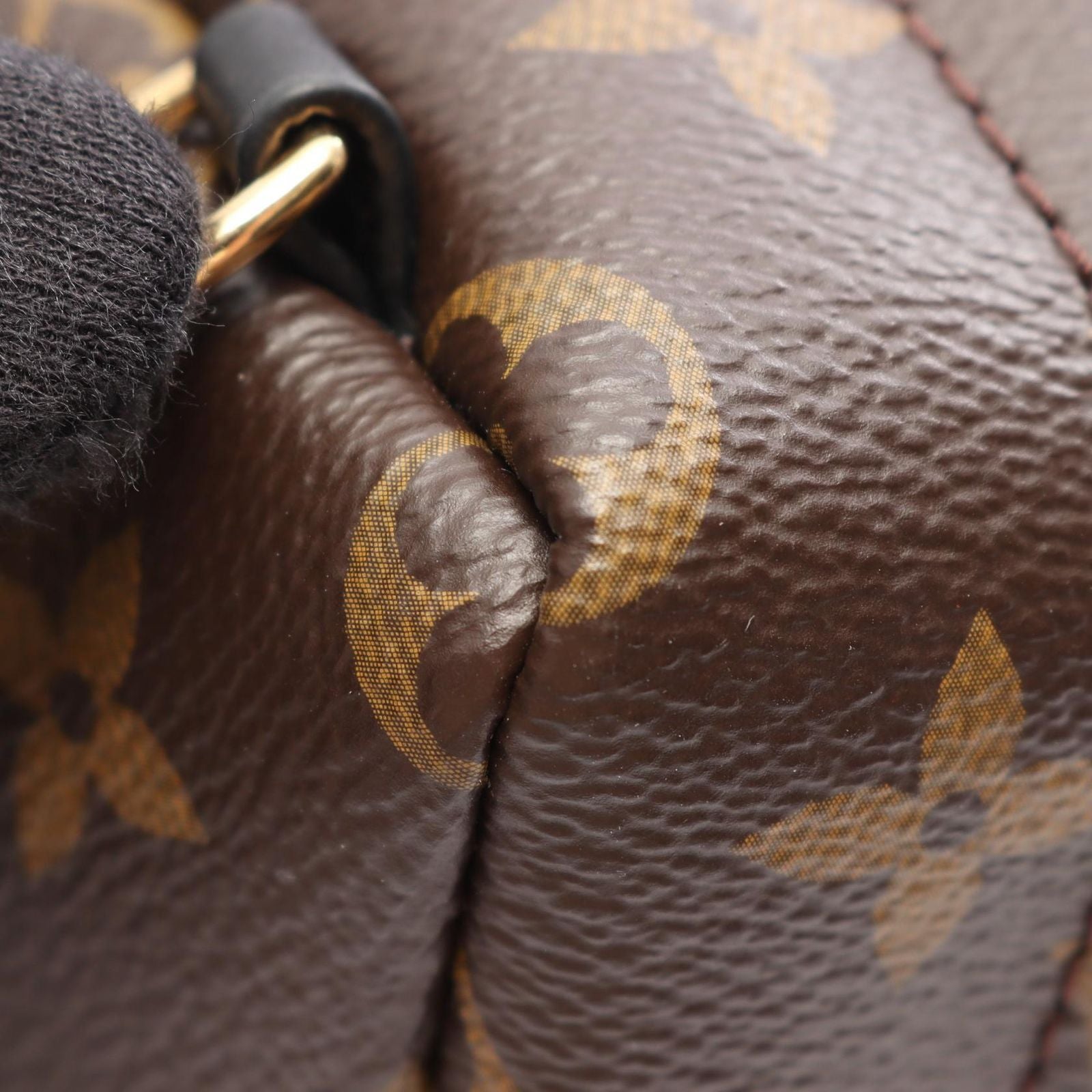 Louis Vuitton Backpack Palm Spring Mini Monogram Canvas Leather — view 6