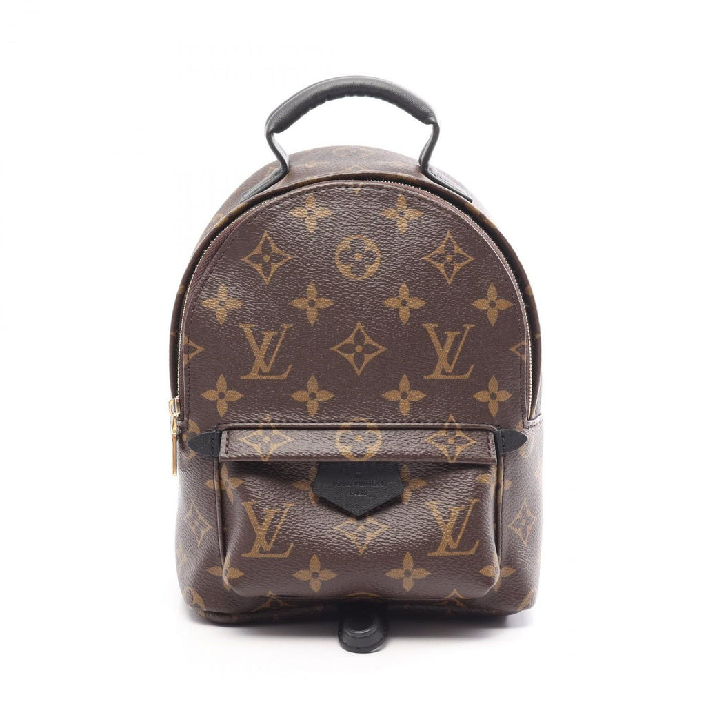 Louis Vuitton Backpack Palm Spring Mini Monogram Canvas Leather