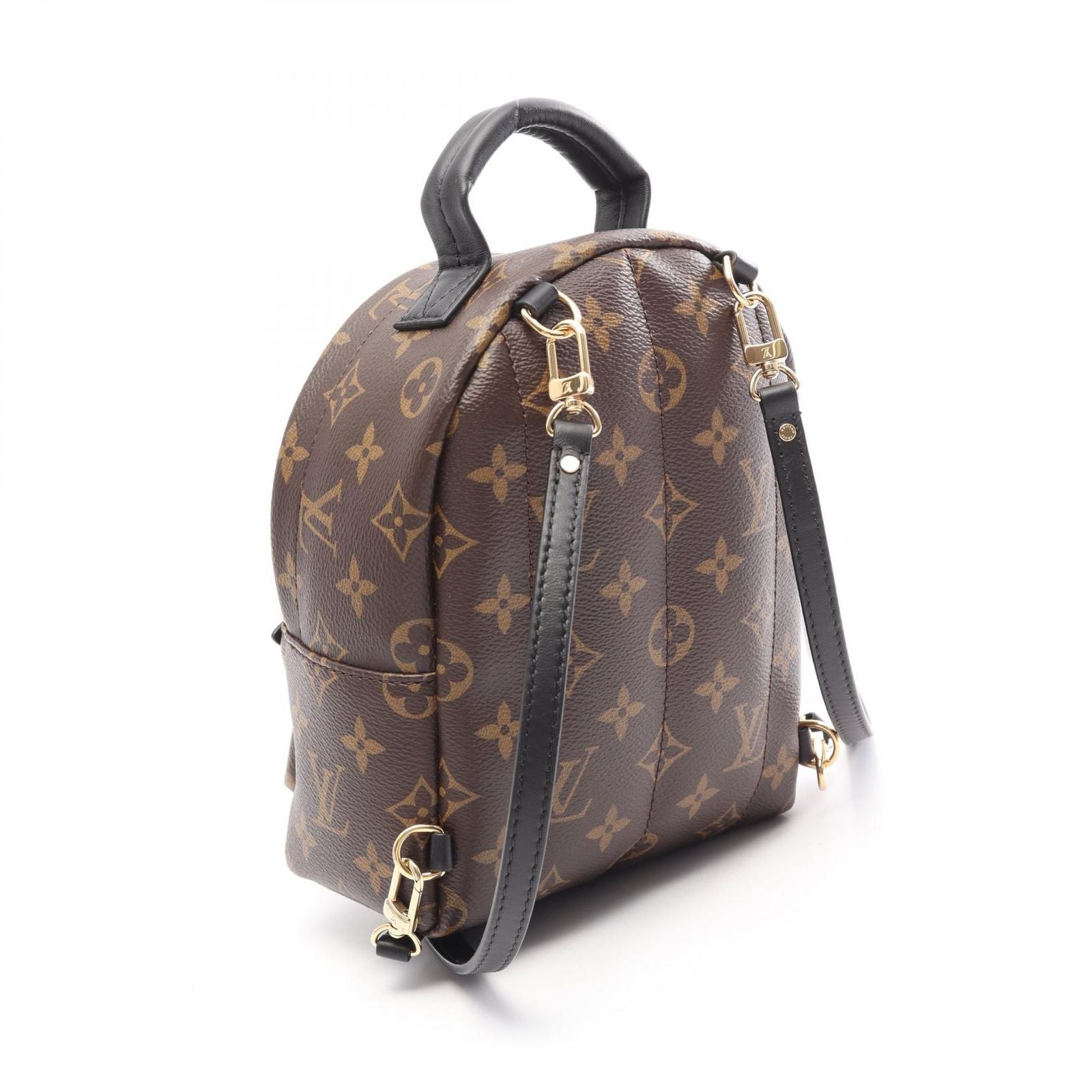Louis Vuitton Backpack Palm Spring Mini Monogram Canvas Leather — view 2