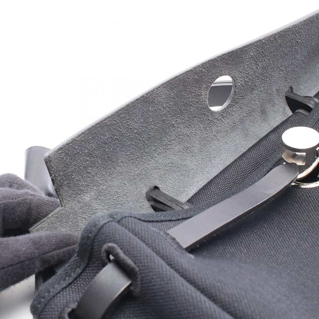 Hermes Herbag Zip PM Letourne 2-Way Black Canvas Leather Alebag Handbag — view 6