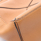 Loewe Puzzle Edge Mini 2-Way Brown Leather Bag — view 7