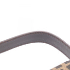 Fendi Zucca Mamma Bucket Brown Black Canvas Leather Handbag — view 6