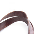 Fendi Tote Bag Zucchino Beige Brown Canvas Leather — view 5