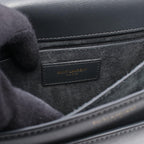 Saint Laurent Paris Shoulder Bag Sunset Dark Gray Leather — view 4